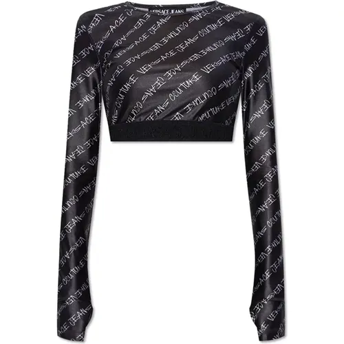 Stylish Sweaters for Fashionable Looks , female, Sizes: M, XS - Versace Jeans Couture - Modalova