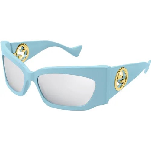 Stylish Gg1412S Sunglasses , female, Sizes: 62 MM - Gucci - Modalova