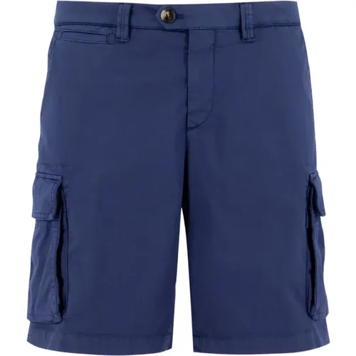 Vielseitige Bermuda-Shorts für wärmere Tage , Herren, Größe: XL - BRUNELLO CUCINELLI - Modalova