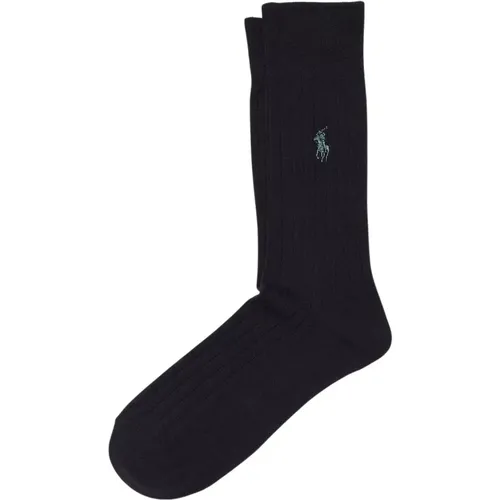 Schwarze Socken mit Logo - Ralph Lauren - Modalova