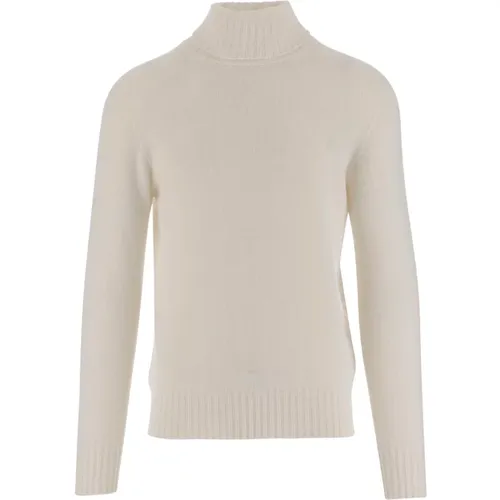 Luxuriöser Cashmere Rollkragenpullover - Malo - Modalova