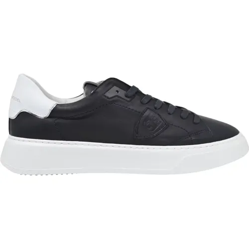 Sneakers - Temple L Veau Bleau , Herren, Größe: 40 EU - Philippe Model - Modalova