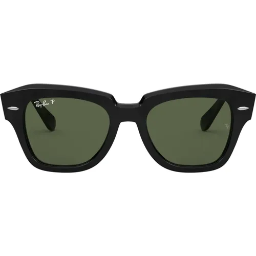 Rb2186 State Street Polarized State Street Polarized Sunglasses , female, Sizes: 52 MM - Ray-Ban - Modalova