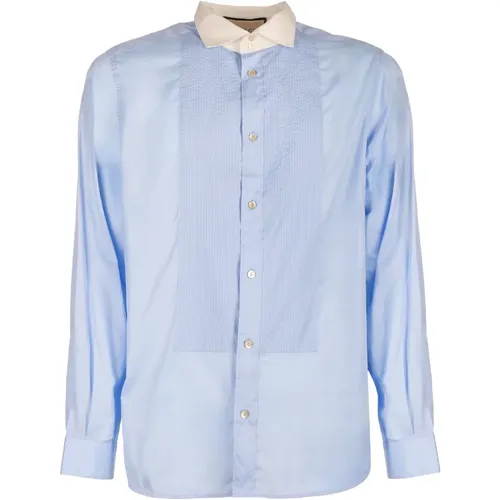 Formal Shirts , male, Sizes: M - Gucci - Modalova