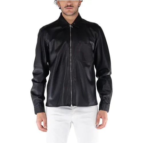 Leather Jackets , Herren, Größe: L - Covert - Modalova