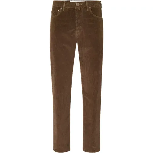 Velvet 5-Pocket Pants in , male, Sizes: W35, W32, W38, W33, W31, W34, W37 - Jacob Cohën - Modalova