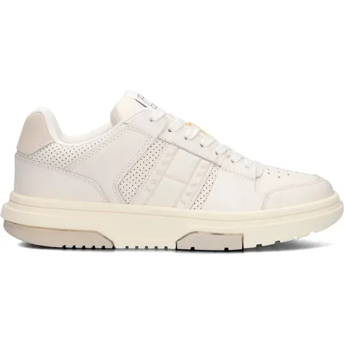 Weiße Low-Top Sneakers The Brooklyn Elevated , Damen, Größe: 40 EU - Tommy Jeans - Modalova