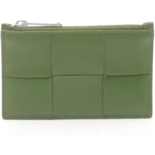 Pre-owned Leather wallets , female, Sizes: ONE SIZE - Bottega Veneta Vintage - Modalova