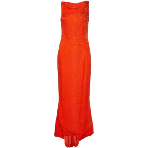 Pre-owned Silk dresses , female, Sizes: S - Carolina Herrera Pre-owned - Modalova