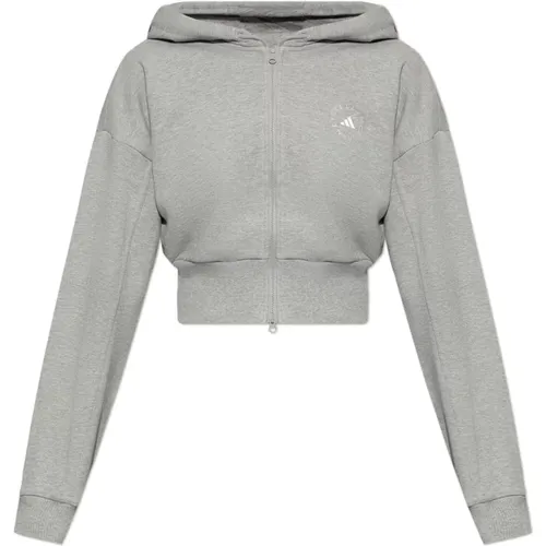 Kurzer Sweatshirt , Damen, Größe: S - adidas by stella mccartney - Modalova