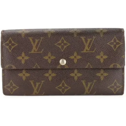 Pre-owned Canvas wallets , female, Sizes: ONE SIZE - Louis Vuitton Vintage - Modalova