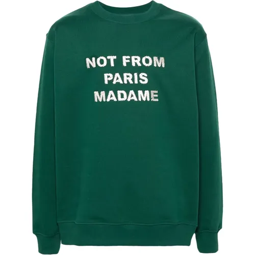 LE Sweatshirt Slogan , male, Sizes: M, L, S, XL - Drole de Monsieur - Modalova