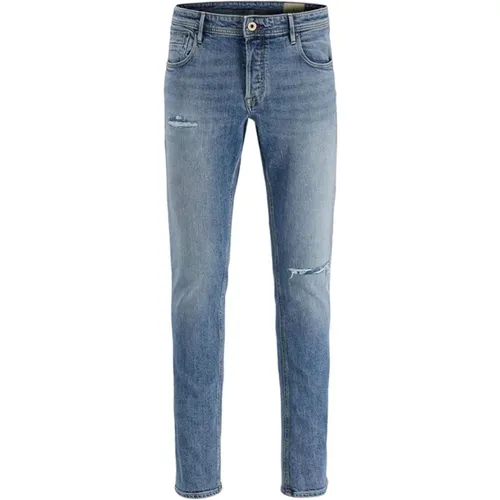 Moderne und bequeme Slim Fit Jeans , Herren, Größe: W30 L32 - jack & jones - Modalova