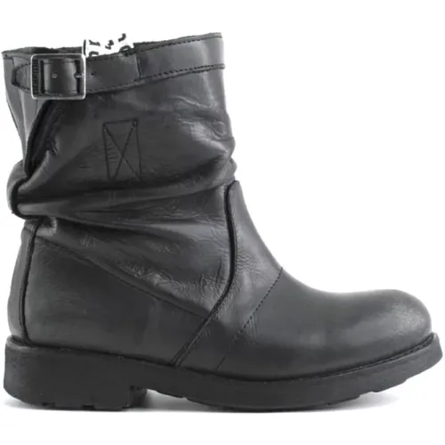 Anthracite Boots - Stylish and Trendy , female, Sizes: 6 UK, 4 UK, 8 UK - Bikkembergs - Modalova