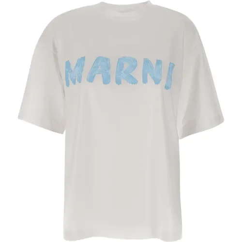 T-Shirts , Damen, Größe: 3XS - Marni - Modalova