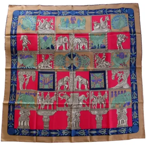 Pre-owned Silk scarves , female, Sizes: ONE SIZE - Hermès Vintage - Modalova