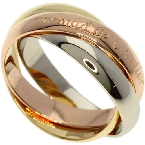 Pre-owned Gold rings , female, Sizes: ONE SIZE - Cartier Vintage - Modalova