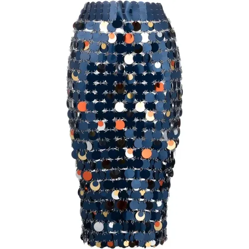 Elevate Your Style with this Long Skirt , female, Sizes: S, XS - Paco Rabanne - Modalova