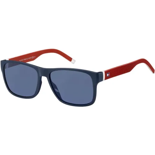 Stylische Sonnenbrille TH 1718/S,Sonnenbrille,Blau/Blau Sonnenbrille TH 1718/S - Tommy Hilfiger - Modalova