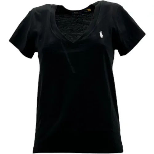 High-Quality Women`s T-Shirt , female, Sizes: L - Ralph Lauren - Modalova