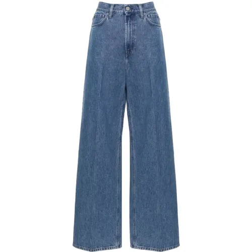 Wide Jeans , female, Sizes: W28, W25, W29 - TotêMe - Modalova