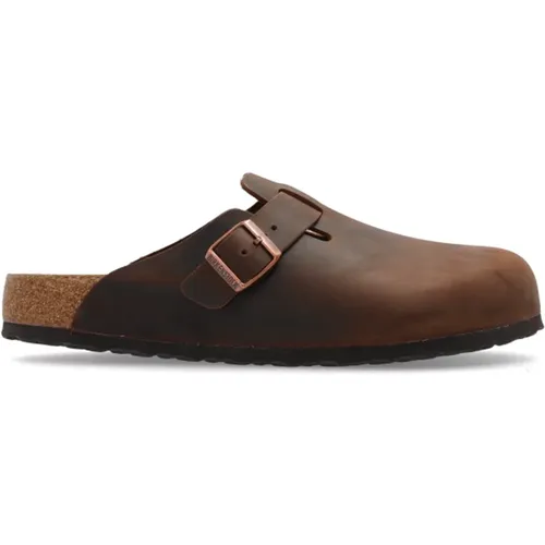 Boston BS Hausschuhe , Herren, Größe: 45 EU - Birkenstock - Modalova