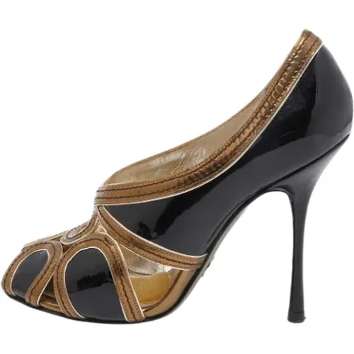 Pre-owned Leder Heels , Damen, Größe: 36 1/2 EU - Dolce & Gabbana Pre-owned - Modalova