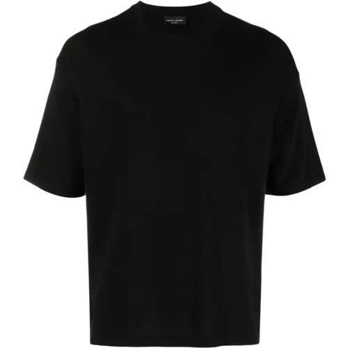 Stylish Men's T-Shirt , male, Sizes: XL - Roberto Collina - Modalova
