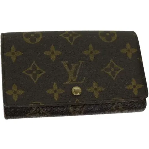 Pre-owned Coated canvas wallets , female, Sizes: ONE SIZE - Louis Vuitton Vintage - Modalova