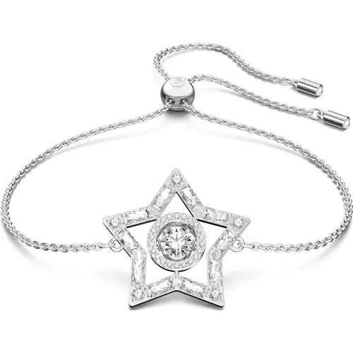 Stella Star Bracelet Crystal Silver , female, Sizes: ONE SIZE - Swarovski - Modalova