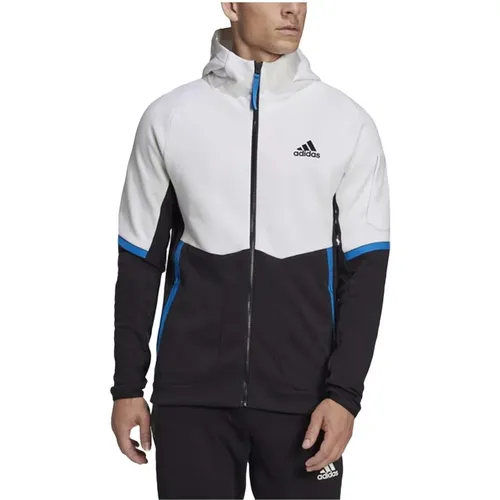 Entworfen für Gameday Jacke , Herren, Größe: L - Adidas - Modalova