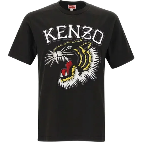 Schwarze T-Shirts und Polos aus Paris - Kenzo - Modalova