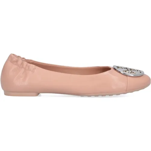 Rosa Ballerina Flats , Damen, Größe: 36 1/2 EU - TORY BURCH - Modalova