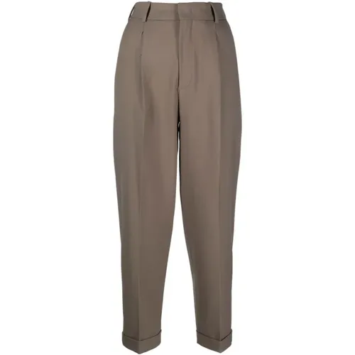 Fti22Pa105.0Ga0034 Wide Trousers , female, Sizes: S, L, XS - Federica Tosi - Modalova