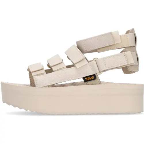 Birch Flatform Vegan Sandal , female, Sizes: 8 UK, 7 UK, 6 UK, 5 UK, 3 UK - Teva - Modalova