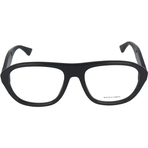 Stilvolle Brille Bv1131O , Herren, Größe: 55 MM - Bottega Veneta - Modalova