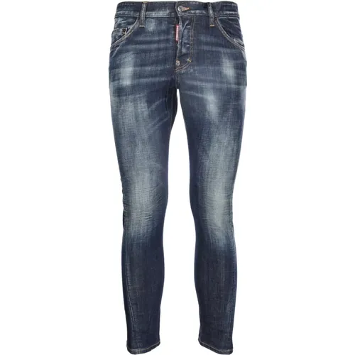 Dark Regular Fit Jeans , male, Sizes: M - Dsquared2 - Modalova