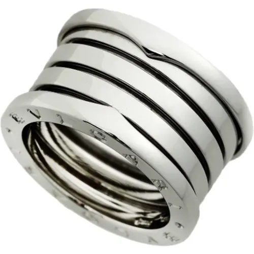 Pre-owned Metal rings , female, Sizes: ONE SIZE - Bvlgari Vintage - Modalova