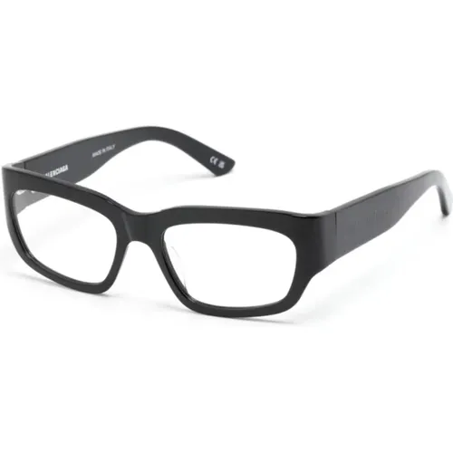 Klassische Schwarze Optische Brille , Herren, Größe: 54 MM - Balenciaga - Modalova