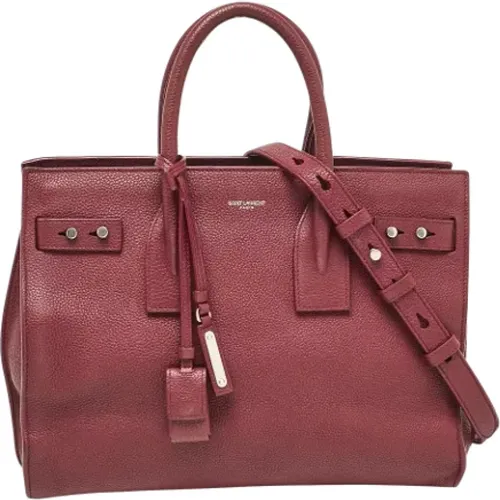 Pre-owned Leather totes , female, Sizes: ONE SIZE - Yves Saint Laurent Vintage - Modalova