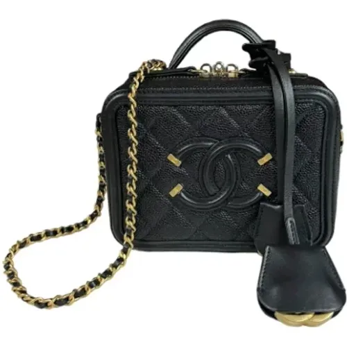 Pre-owned Leather chanel-bags , female, Sizes: ONE SIZE - Chanel Vintage - Modalova