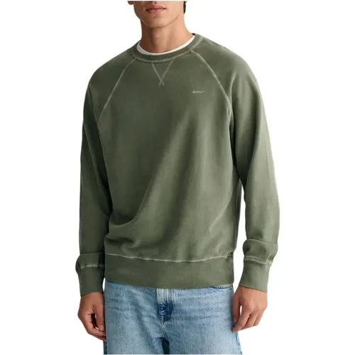 Sunfaded Sweatshirt , male, Sizes: XL, 2XL, L - Gant - Modalova