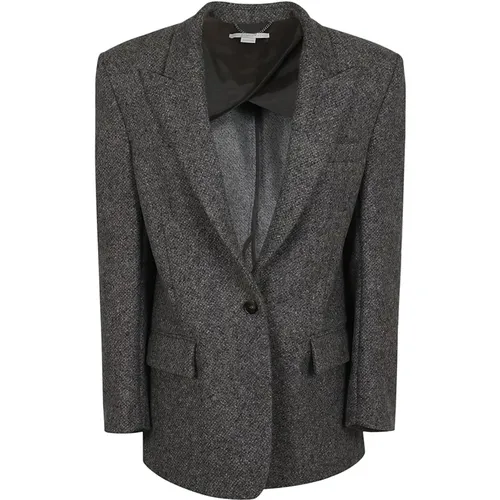 Grauer Blazer für Frauen Aw24 - Stella Mccartney - Modalova