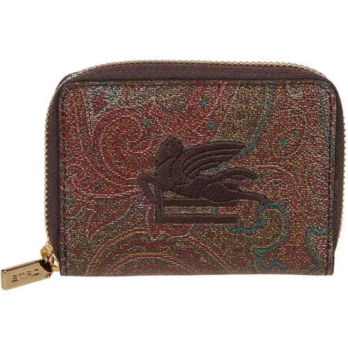 Stylish Wallet for Men , female, Sizes: ONE SIZE - ETRO - Modalova