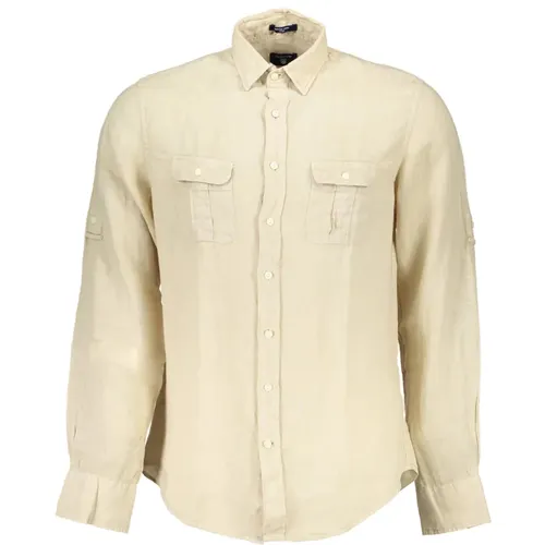 Casual Shirt , male, Sizes: S - Gant - Modalova