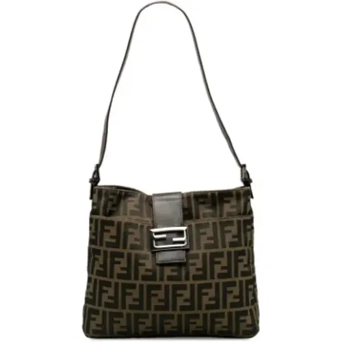 Pre-owned Canvas fendi-bags , female, Sizes: ONE SIZE - Fendi Vintage - Modalova