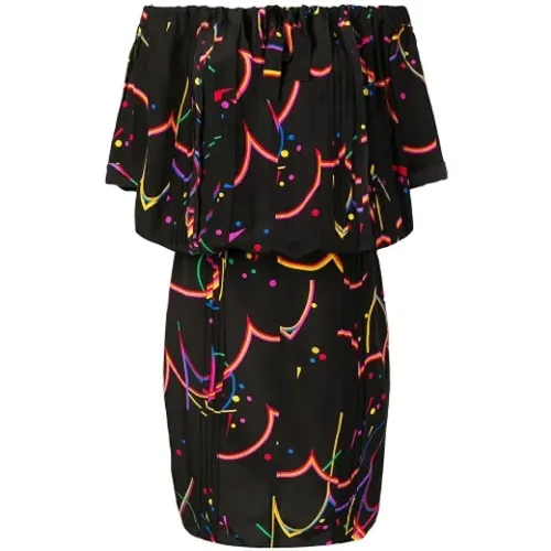 Pre-owned Silk dresses , female, Sizes: L - Prada Vintage - Modalova