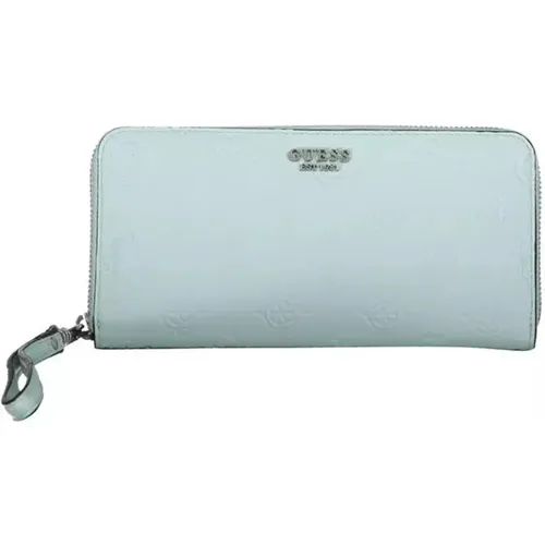 Stilvolle Reißverschlussbrieftasche mit mehreren Fächern , Damen, Größe: ONE Size - Guess - Modalova