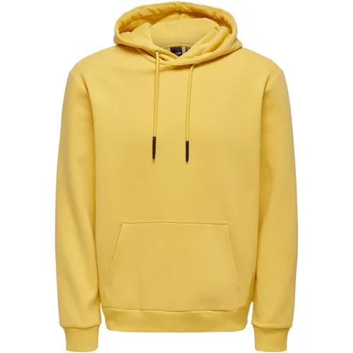 Hoodie , Herren, Größe: L - Only & Sons - Modalova