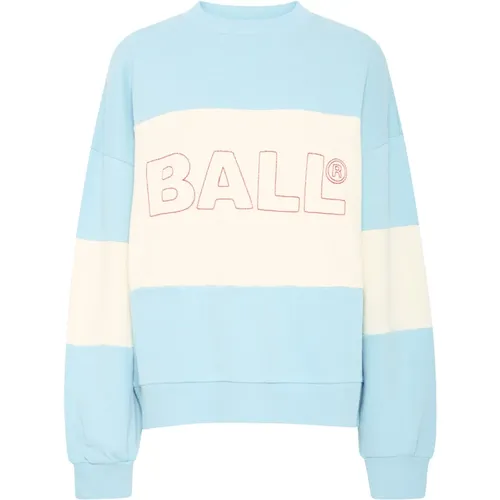 Sommer Chain Crew Neck Sweatshirt , Damen, Größe: XS - Ball - Modalova